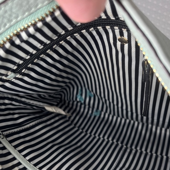 kate spade Light Sage Leather Crossbody with Gold Hardware - Picture 9 of 10